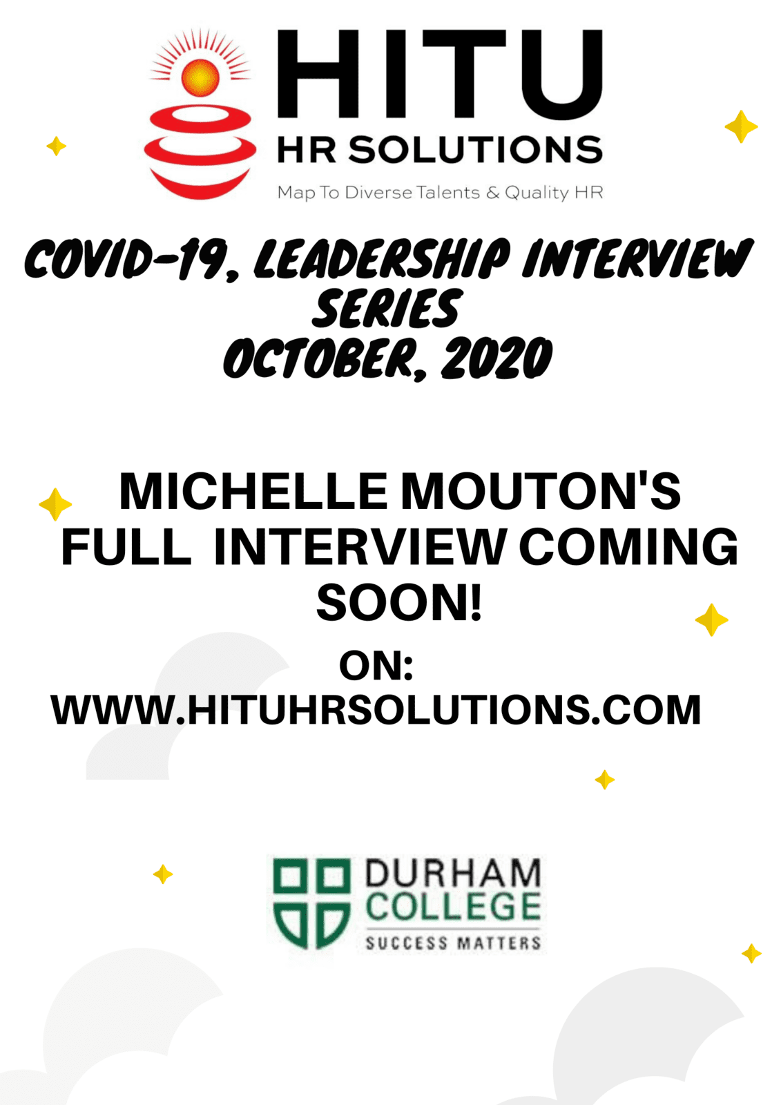 COVID-19 Leadership Interview Series: Michelle Mouton, Director at Durham College